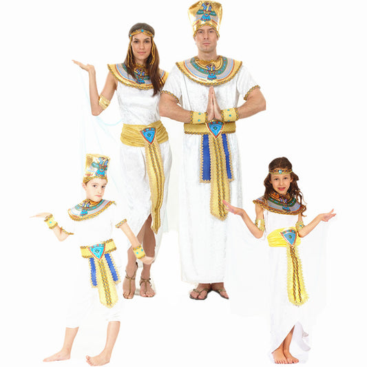 Male And Female Makeup Parent-child Halloween Celebration Costumes